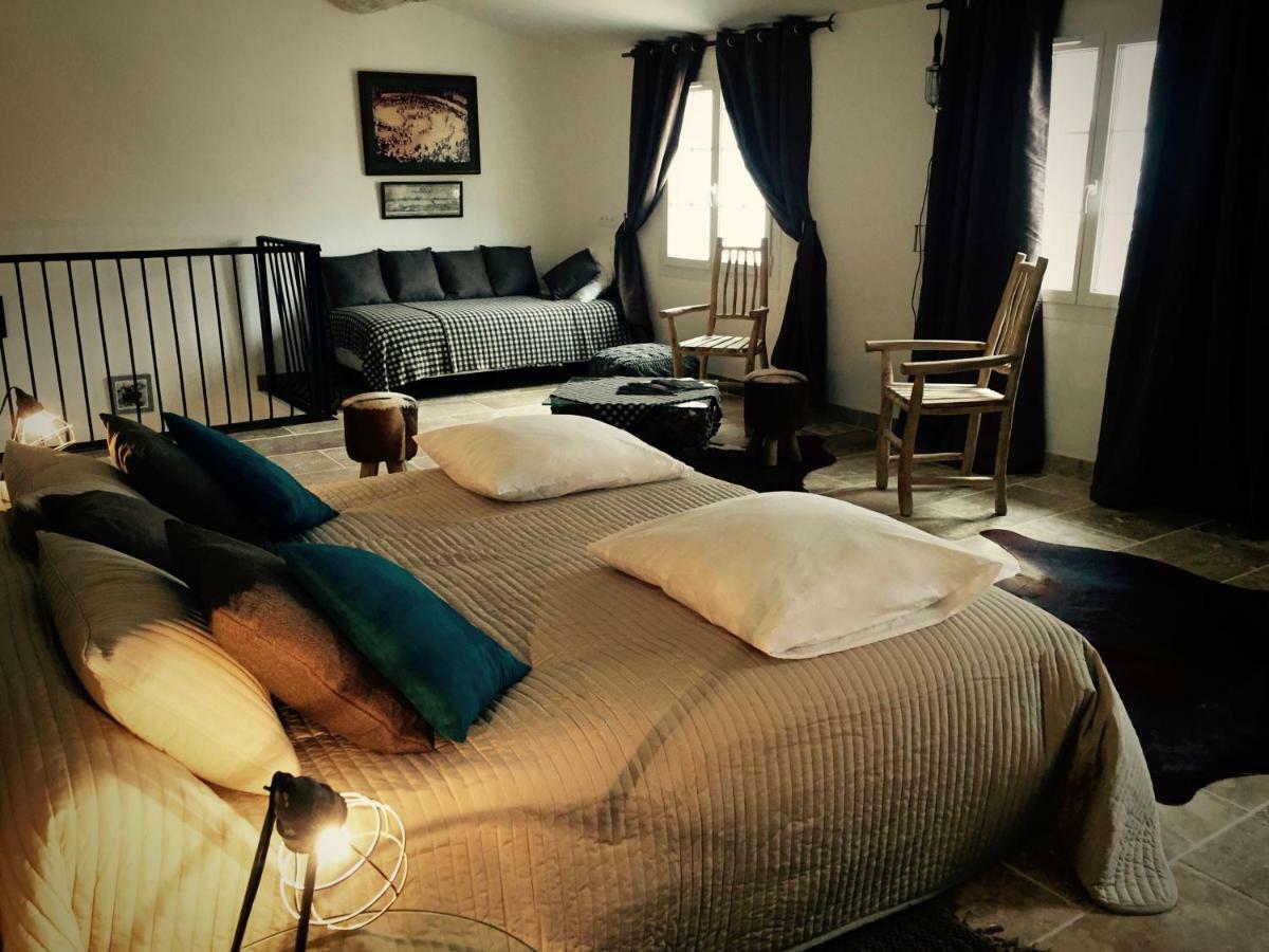 Bed and Breakfast Mas Du Grand Bordes Saint-Laurent-dʼAigouze Exteriér fotografie